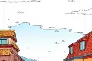 玄关地上并排摆着的一双旧帆布鞋