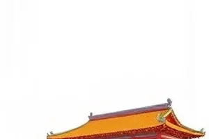 屋顶天线顶端闪烁的红色小指示灯