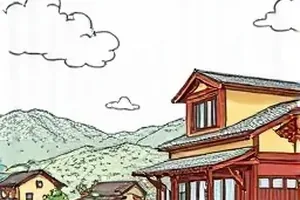 三张不同场景下的手写信并排摆放